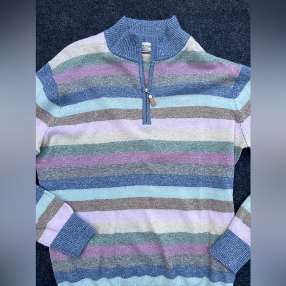 Peter Millar Crown Fleece Sweater Medium Golf - Picture 6 of 10